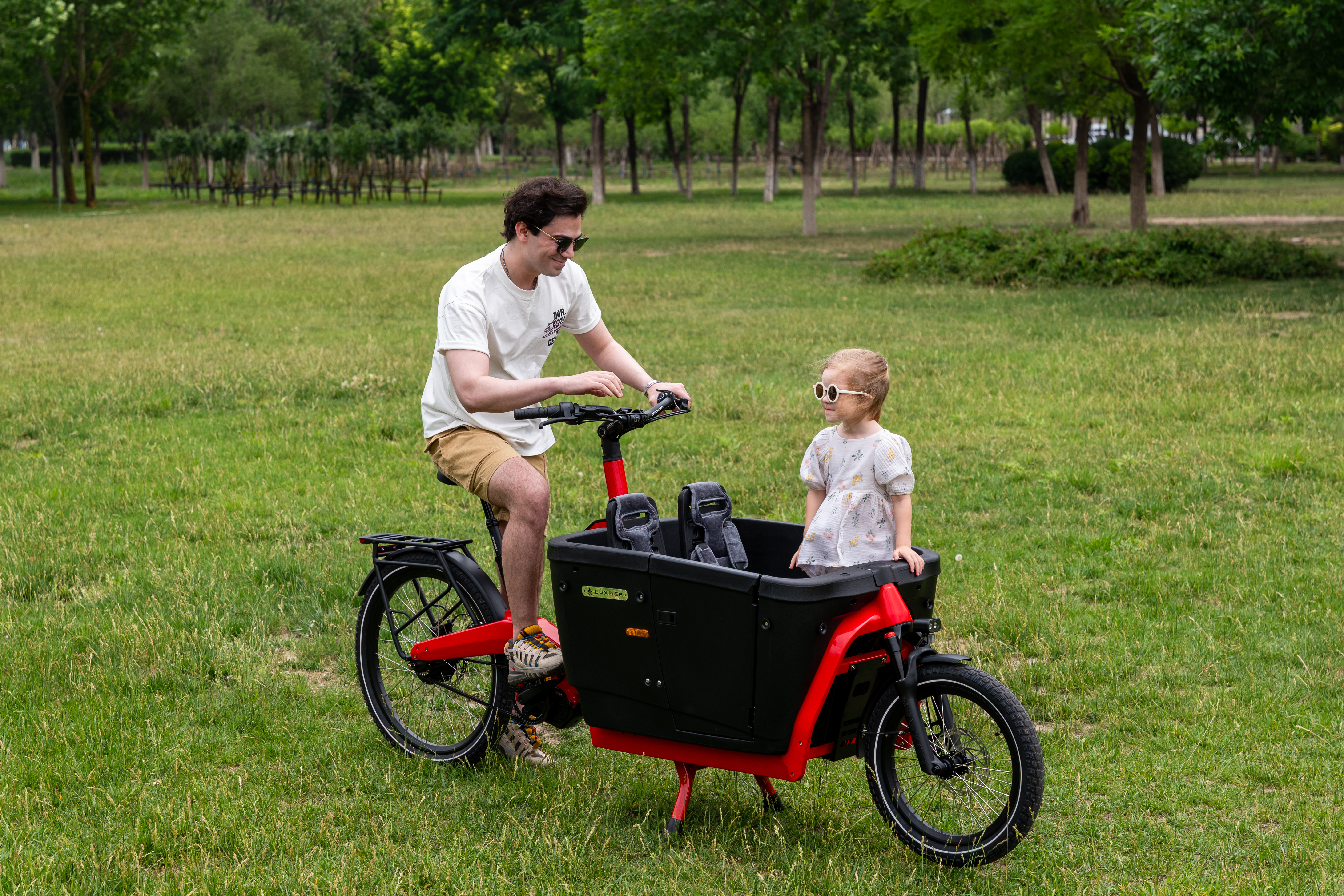 Green logistic cargo bikes