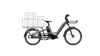 High-Capacity Hauling Two-wheeled Cargo Bike for Urban Transportation