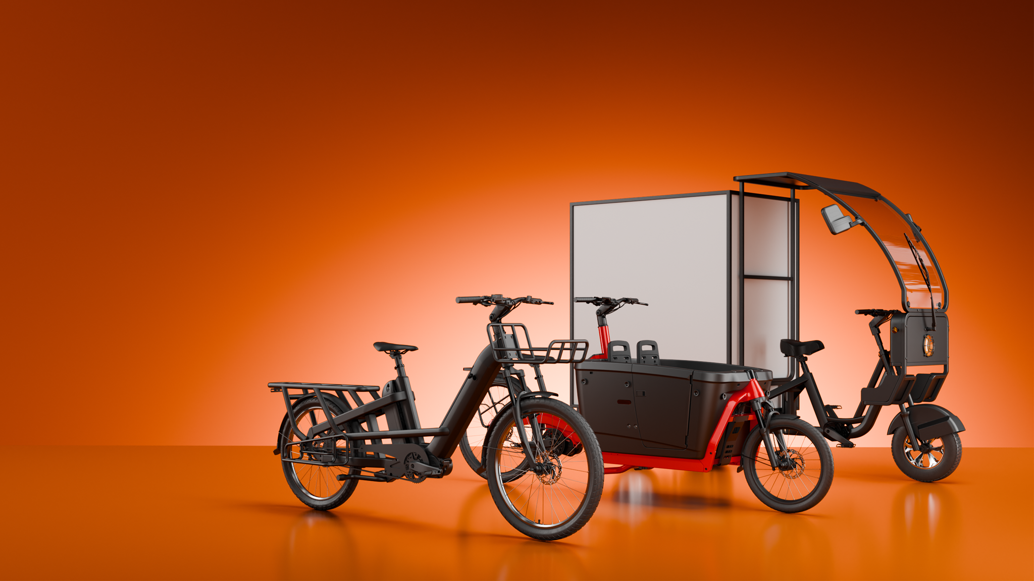 Luxmea cargo bike fleet