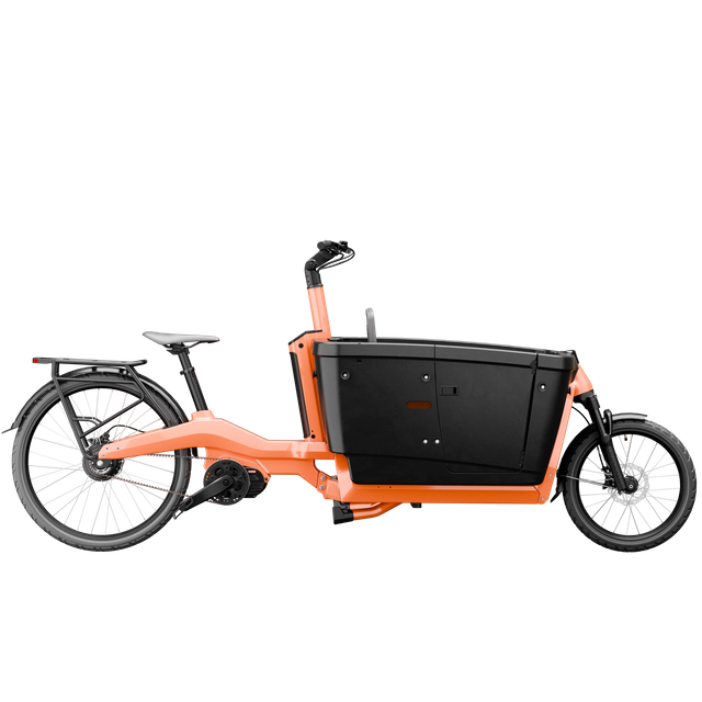 Monocoque Aluminum Frame Thwo-wheeled Long John Cargo Bike for Transportation