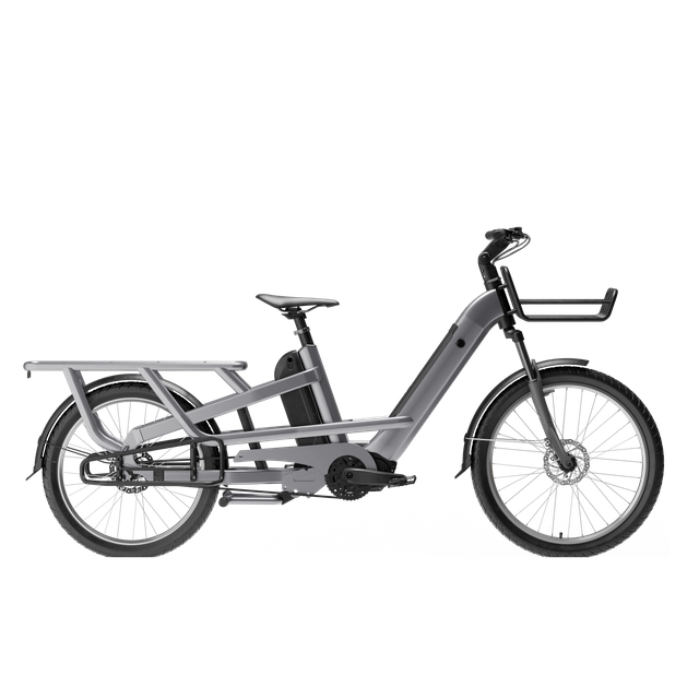High-Capacity Hauling Two-wheeled Cargo Bike for Urban Transportation