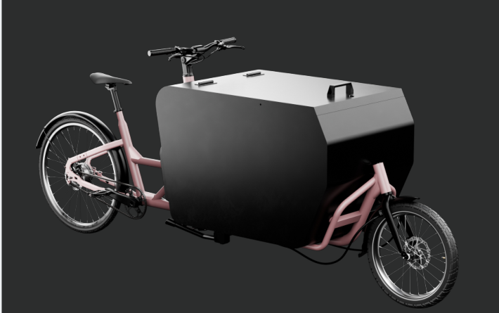 Luxmea modular design cargo bike