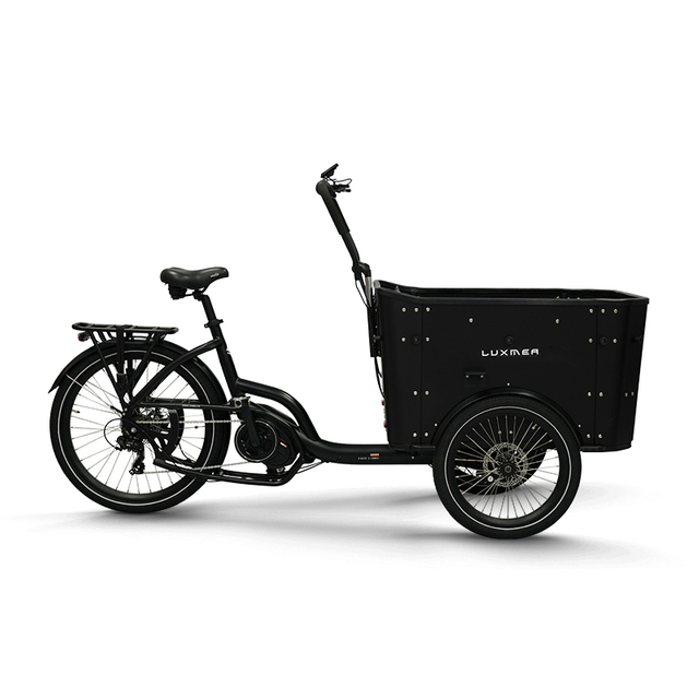 Durable Light Aluminum Alloy Frame Three-wheeled Cargo Bike