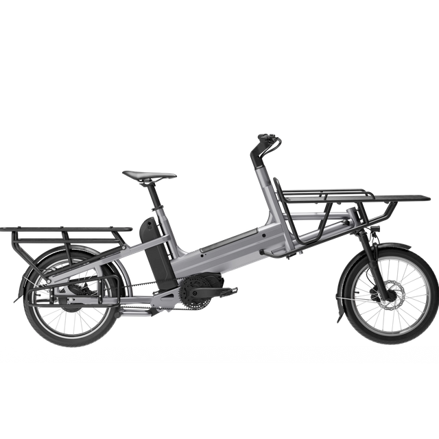 High Performance Two-wheeled Cargo Bike for Family Loads